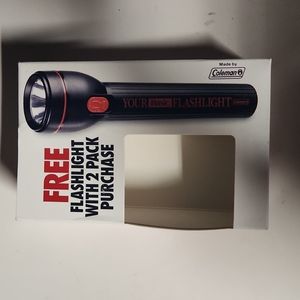 Basic flashlight made by coleman